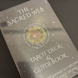 New sealed The Sacred Web Tarot Deck & Guidebook